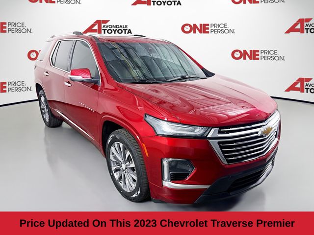 Radiant Red 2023 Chevrolet Traverse SUV / Crossover Front-Wheel Drive 9-Speed Automatic