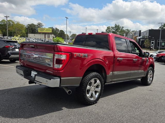 Used 2022 Red Ford King Ranch image 9