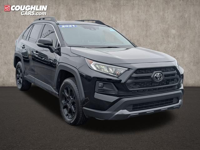 Midnight Black Metallic 2021 Toyota RAV4 TRD Off-Road AWD SUV / Crossover All-Wheel Drive 8-Speed Automatic