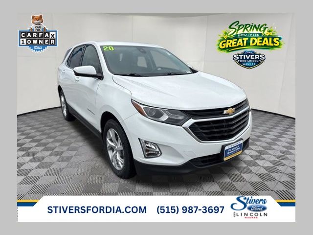 Summit White 2020 Chevrolet Equinox 1.5T LT AWD SUV / Crossover Four-Wheel Drive 6-Speed Automatic Overdrive