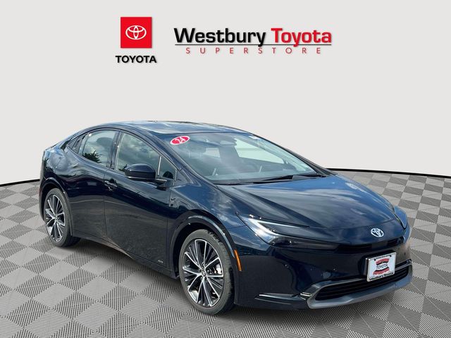 Midnight Black Metallic 2024 Toyota Prius Hatchback All-Wheel Drive Continuously Variable Transmission