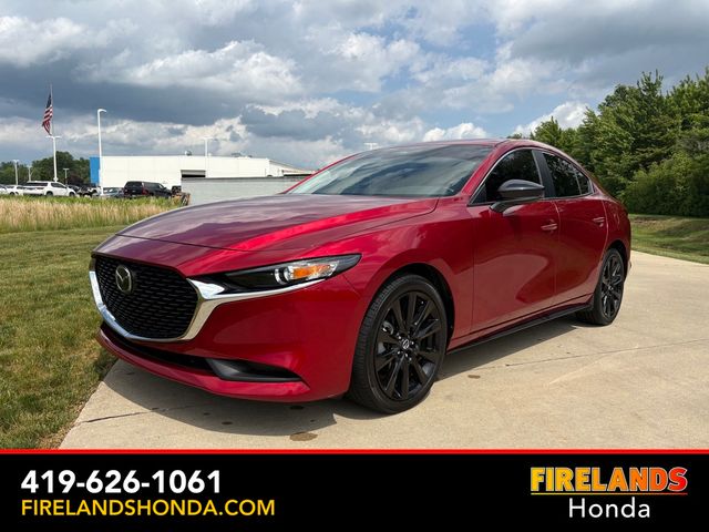 Soul Red Crystal Metallic 2025 Mazda MAZDA3 Sedan Front-Wheel Drive 6-Speed Automatic