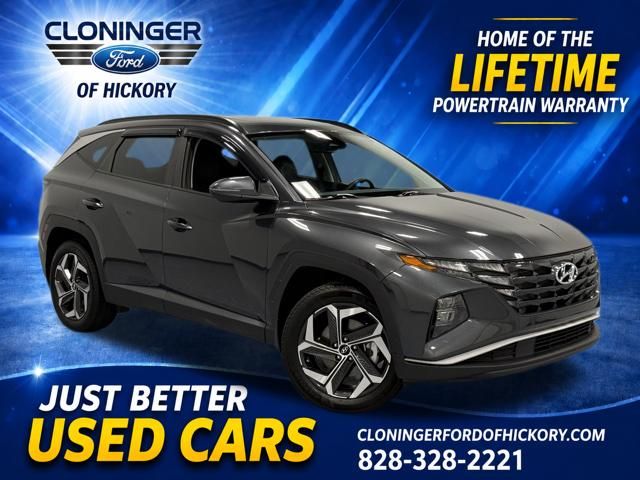 Gray 2023 Hyundai Tucson SUV / Crossover All-Wheel Drive 8-Speed Automatic
