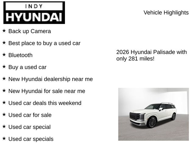 New 2026 Hyundai Palisade For Sale in Indianapolis, IN