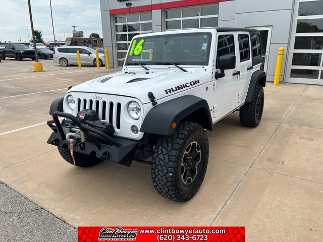 Bright White Clearcoat 2016 Jeep Wrangler SUV / Crossover Four-Wheel Drive 5-Speed Automatic