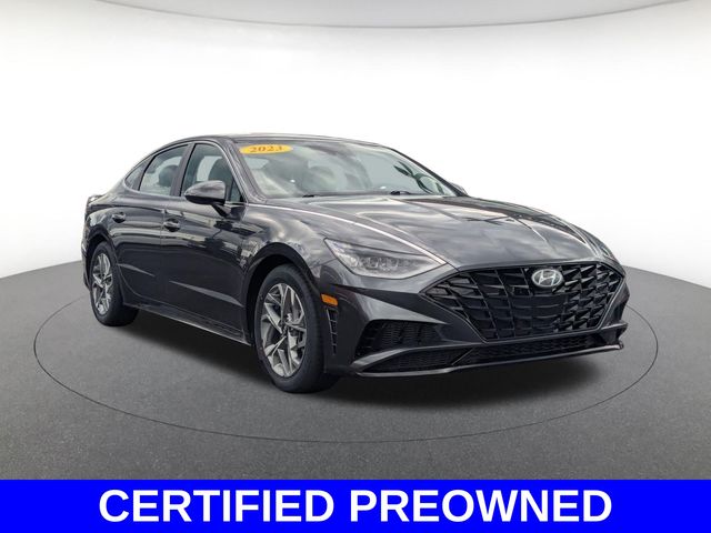 Portofino Gray 2023 Hyundai Sonata Sedan Front-Wheel Drive 8-Speed Automatic
