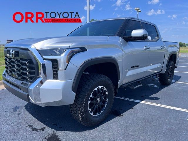 Silver 2026 Toyota Tundra Pickup Truck Four-Wheel Drive Automatic