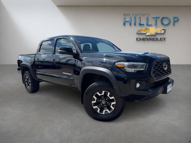 Midnight Black Metallic 2020 Toyota Tacoma Pickup Truck Four-Wheel Drive 6-Speed Manual