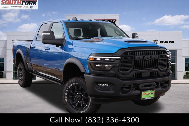 Hydro Blue Pearlcoat 2026 RAM 2500 Pickup Truck Four-Wheel Drive 8-Speed Automatic