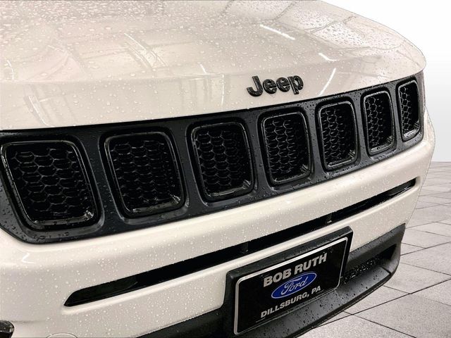2021 Jeep Compass Latitude White at Rochrich Mazda