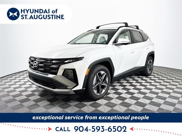 Serenity White Pearl 2026 Hyundai Tucson SEL Premium FWD SUV / Crossover Front-Wheel Drive 8-Speed Automatic