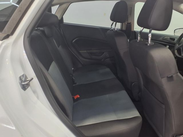2019 Ford Fiesta S White at DeMontrond Ford
