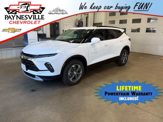 Summit White 2026 Chevrolet Blazer SUV / Crossover 9-Speed Automatic Overdrive