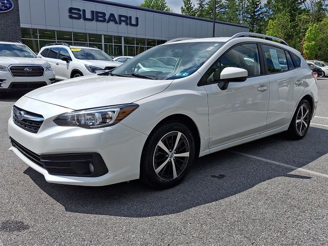 2020 Subaru Impreza Premium White at Subaru and VW of Moon Township