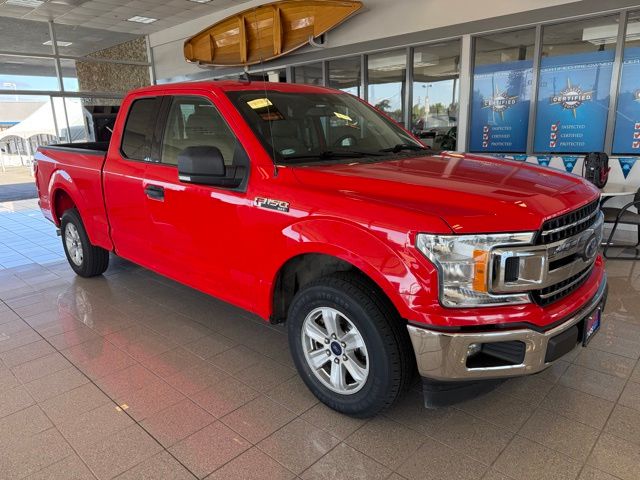 Race Red 2019 Ford F-150 XLT SuperCab RWD Pickup Truck 4X2 Automatic