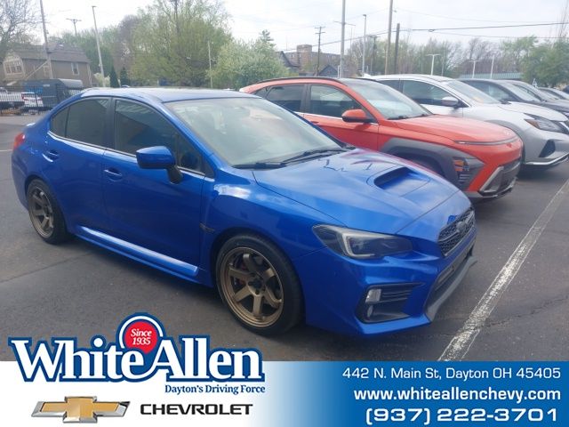 WR Blue Pearl 2018 Subaru WRX Premium Sedan All-Wheel Drive 6-Speed Manual