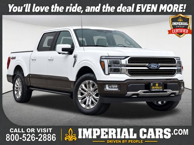 Oxford White 2024 Ford F-150 Pickup Truck Four-Wheel Drive Automatic