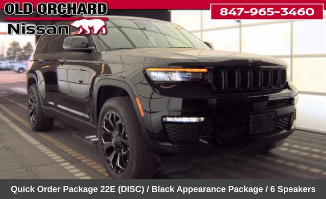 Diamond Black Crystal Pearlcoat 2024 Jeep Grand Cherokee L SUV / Crossover Four-Wheel Drive 8-Speed Automatic