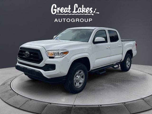 Super White 2021 Toyota Tacoma Pickup Truck Four-Wheel Drive 6-Speed Automatic