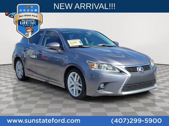 Silver Lining Metallic 2015 Lexus CT Hybrid Wagon Front-Wheel Drive Continuously Variable Transmission