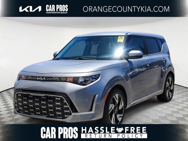 Steel Gray 2023 Kia Soul SUV / Crossover Front-Wheel Drive Continuously Variable Transmission