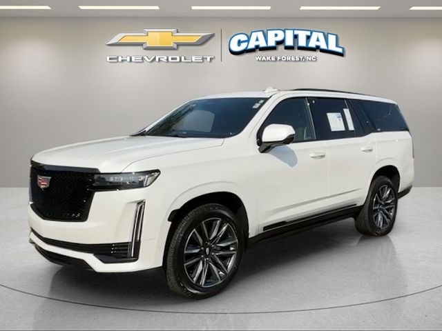 Crystal White Tricoat 2022 Cadillac Escalade SUV / Crossover Four-Wheel Drive Automatic