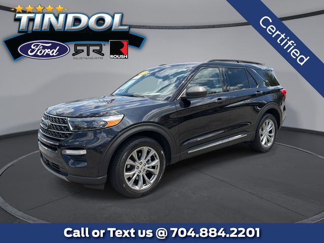 Black Metallic 2020 Ford Explorer XLT AWD SUV / Crossover All-Wheel Drive Automatic