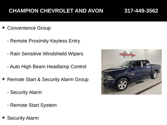 2016 RAM 1500 Sport photo