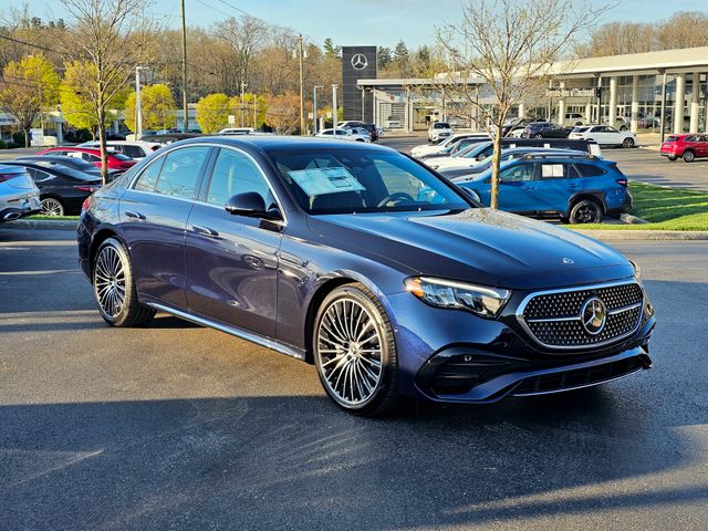 Nautical Blue Metallic 2026 Mercedes-Benz E-Class E 450 4MATIC Sedan All-Wheel Drive 9-Speed Automatic