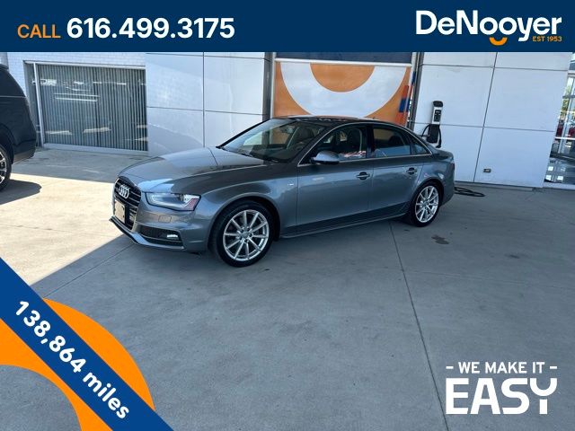 Monsoon Gray Metallic 2016 Audi A4 Sedan All-Wheel Drive 8-Speed Automatic