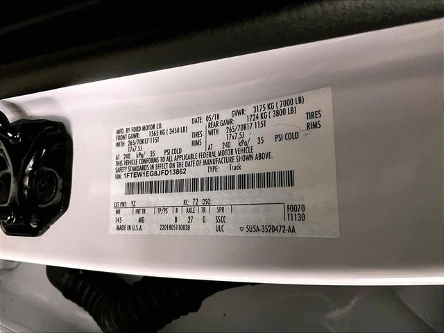 2018 Ford F-150 XLT White at Bob Ruth Ford