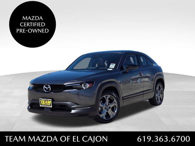 Machine Gray Metallic 2022 Mazda MX-30 Premium Plus FWD SUV / Crossover Front-Wheel Drive 1-Speed Automatic