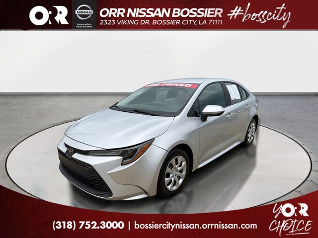 Classic Silver Metallic 2024 Toyota Corolla Sedan Front-Wheel Drive Continuously Variable Transmission