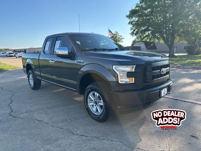 Gray (Magnetic) 2017 Ford F-150 XL SuperCab 4WD Pickup Truck Four-Wheel Drive 6-Speed Automatic