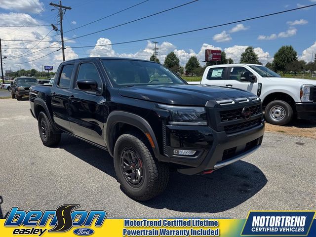 Super Black 2026 Nissan Frontier Pickup Truck Four-Wheel Drive 9-Speed Automatic Overdrive
