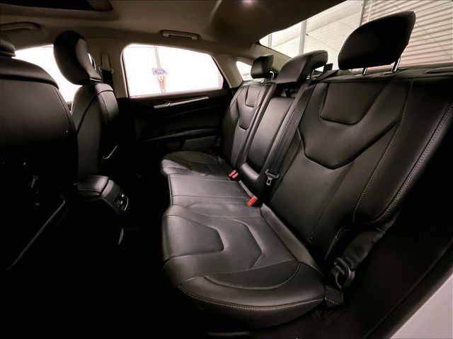2019 Ford Fusion Titanium White at Grove City Ford