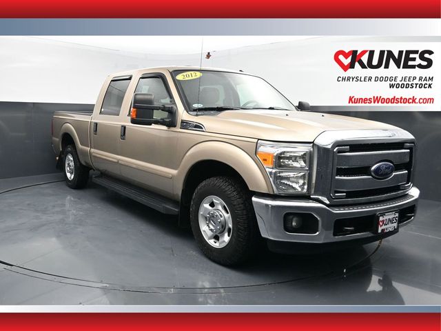 Pale Adobe Metallic 2012 Ford F-250 Super Duty XLT Crew Cab Pickup Truck 4X2 6-Speed Automatic