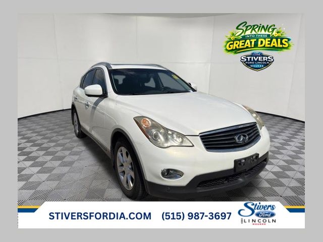 Moonlight White Pearl 2010 INFINITI EX35 Journey AWD SUV / Crossover All-Wheel Drive 5-Speed Automatic