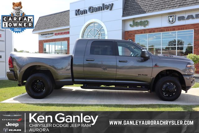 Gray (Granite Crystal Metallic Clearcoat) 2025 RAM 3500 Pickup Truck Four-Wheel Drive 8-Speed Automatic