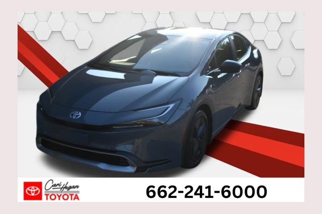 Gray 2025 Toyota Prius Plug-In Hybrid Hatchback Front-Wheel Drive Continuously Variable Transmission