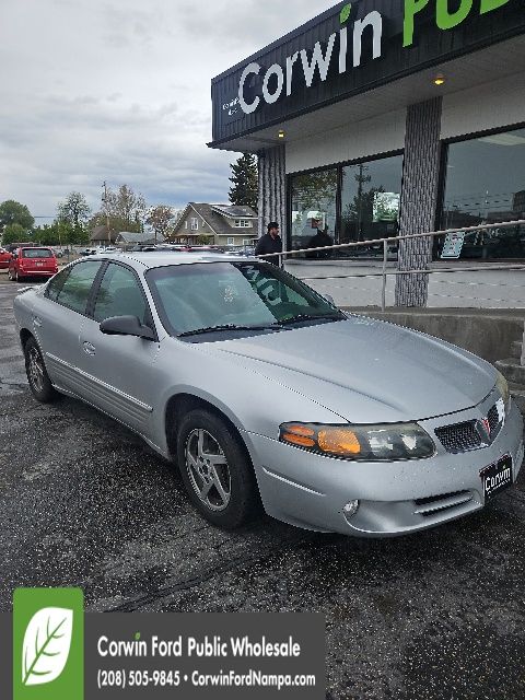 Galaxy Silver Metallic 2003 Pontiac Bonneville SE Sedan Front-Wheel Drive 4-Speed Automatic Overdrive
