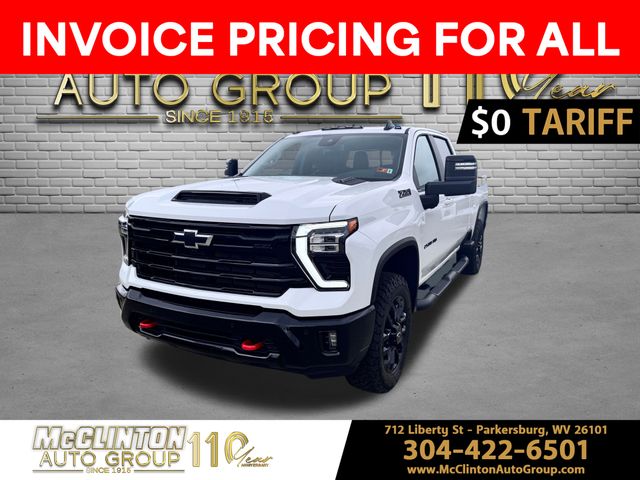 2025 Summit White Chevrolet Silverado 2500HD LT 4X4 Truck