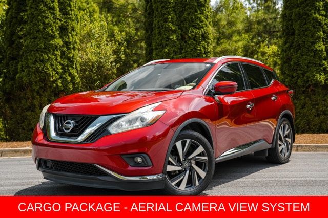 Cayenne Red Metallic 2018 Nissan Murano SUV / Crossover All-Wheel Drive Continuously Variable Transmission