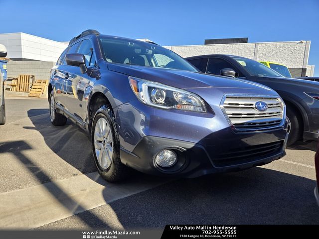 Twilight Blue Metallic 2017 Subaru Outback Wagon All-Wheel Drive Continuously Variable Transmission