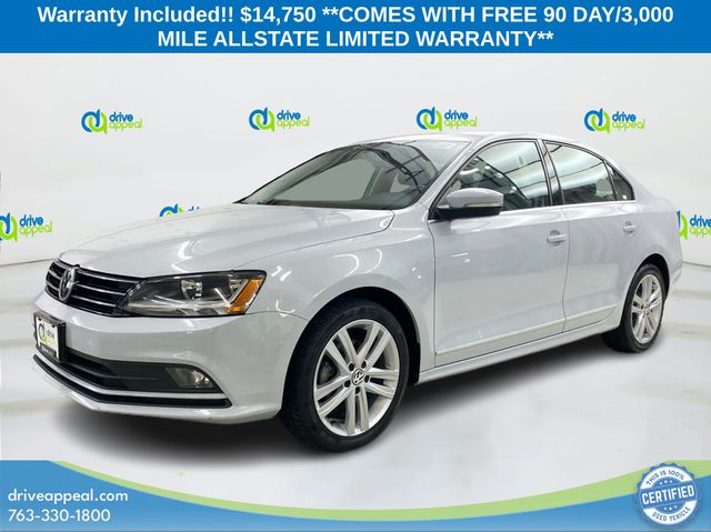 White Silver Metallic 2017 Volkswagen Jetta Sedan Front-Wheel Drive 6-Speed Automatic