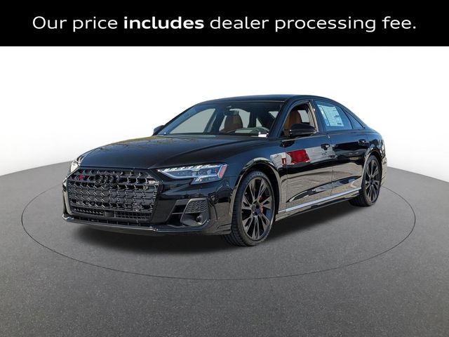 Black 2026 Audi S8 4.0T quattro Sedan All-Wheel Drive 8-Speed Automatic