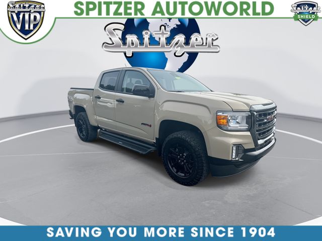 Used 2022 Beige GMC AT4 w/Leather image 2
