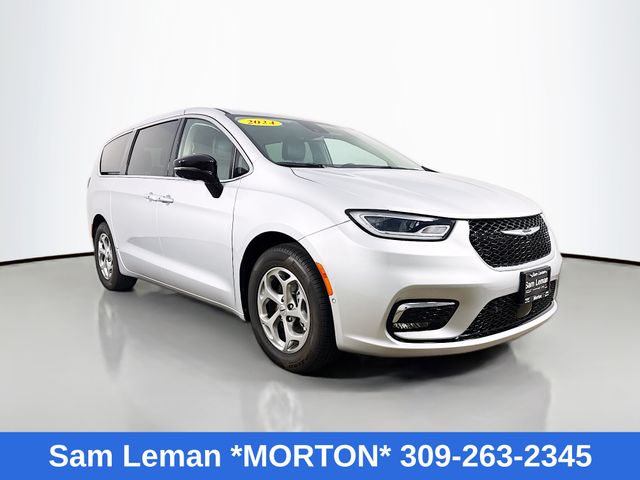 Silver Mist Clearcoat 2024 Chrysler Pacifica Limited FWD Minivan Front-Wheel Drive 9-Speed Automatic