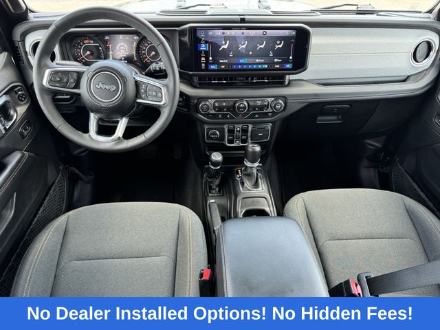 2025 Jeep Wrangler Sahara Black at Big Star Chrysler Jeep Dodge Ram 