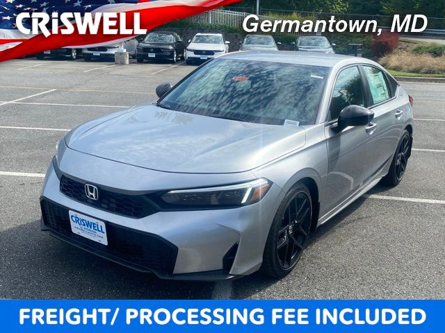 new 2025 Honda Civic car, priced at $28,600